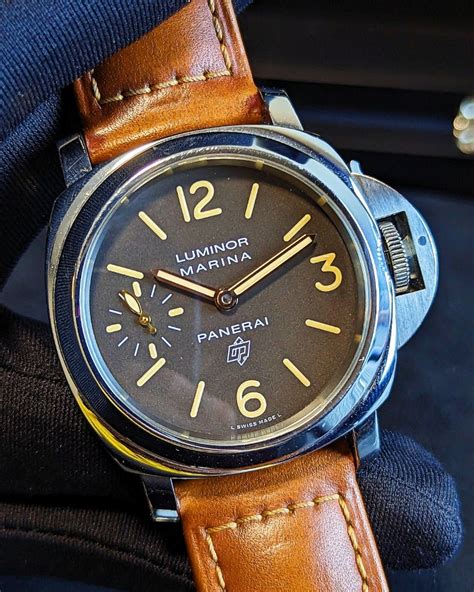 panerai tobacco watch